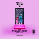 ULYSSE 31 TELEMACHUS & THEMIS COSMIC VERSION NEON FIGURE - immagine 3