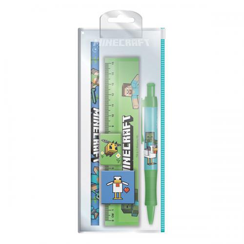 51033_1757238195 Minecraft Stationery Set: Minecraft - immagine 1