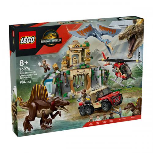 53254_1749761901 76976 Lego Jurassic World Missione Spinosauro Quetzalcoatlus - immagine 1