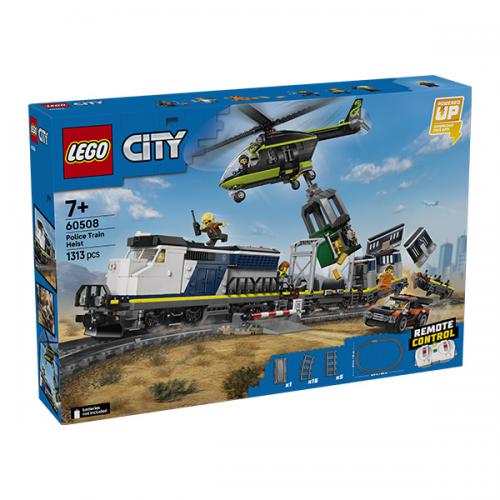 57915_1769802628 60508 Lego City Trains Rapina al Treno della Polizia - immagine 1