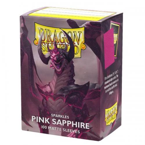 58530_1768855471 11061 100 Sleeves ST Matte Pink Shappire Dragon Shield - immagine 1
