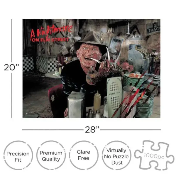 NIGHTMARE ON ELM STREET 1000PCS PUZZLE