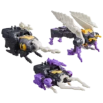 TRANSFORMERS THE MOVIE MTMTE INSECTICONS BOMBSHELL SHRAPNEL AND KICKBACK ACTION FIGURES