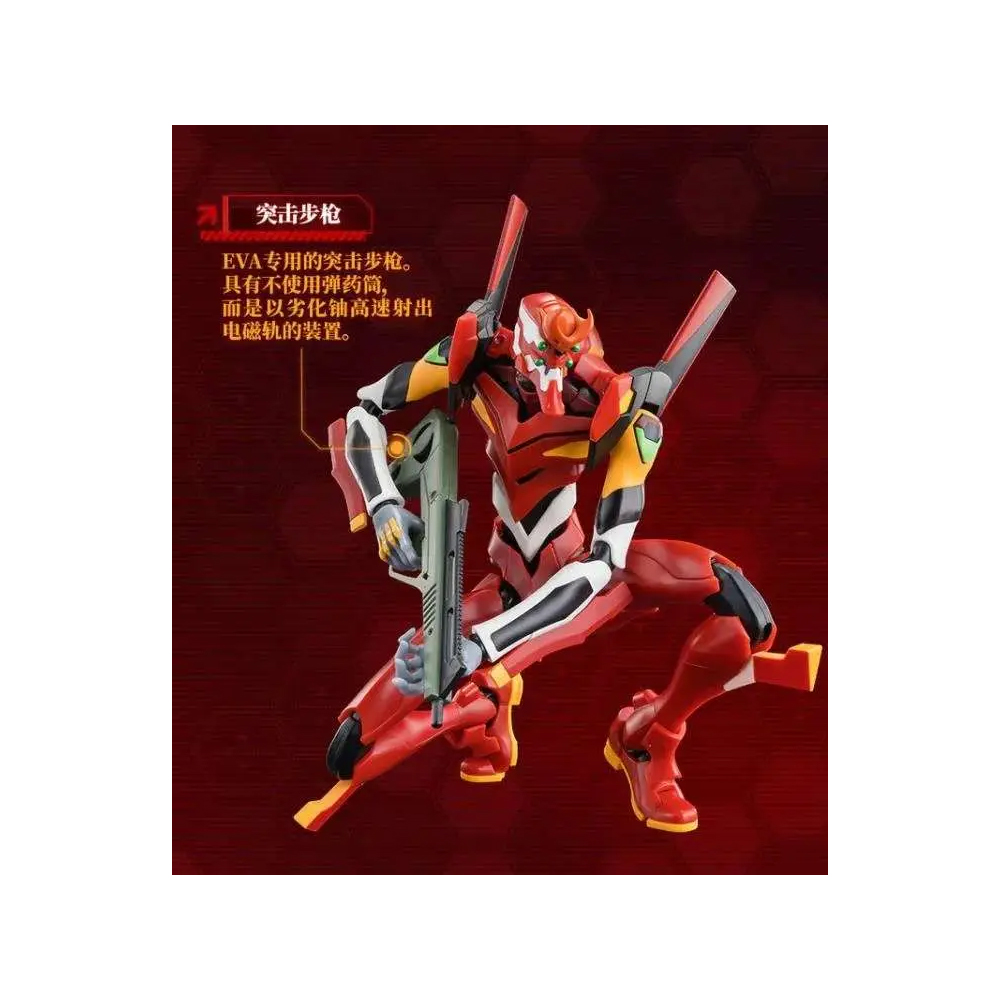 BLKE108878 -- 000 (35740) Neon Genesis Evangelion Model 02 Action Edition Model Kit - immagine 1