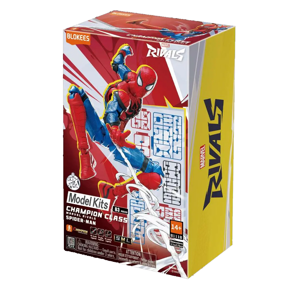 BLKE111329 -- 000 (35739) Marvel Rivals Spider Man Champion Class 06 Model Kit - immagine 1