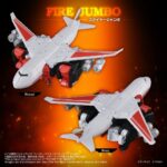 Brave Command Dagwon Toyrise Action Figure Fire Dagwon 18 cm - immagine 3