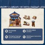Miniature House Model Kit Fukuoka Mentaiko Kitchen 11 x 9 cm - immagine 3