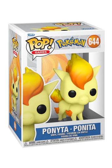FUN74228 -- 000 (34645) Pokémon POP! Games Vinyl Figure Ponyta 9 cm - immagine 1