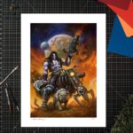 DC Comics Fine Art Print Lobo™: The Main Man by Alex Horley 46 x 61 cm - unframed - immagine 2
