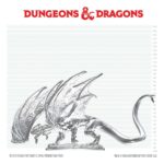 Dungeons & Dragons Nolzur's Marvelous Miniatures Unpainted Miniature Young Sapphire Dragon 20 cm - immagine 4