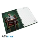 ATTACK ON TITAN LEVI SPIRAL NOTEBOOK - immagine 2