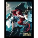 LEAGUE OF LEGENDS MISS FORTUNE COLLECTOR PRINT - immagine 2