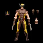 MARVEL LEGENDS DEADPOOL AND WOLVERINE WOLVERINE BROWN SUIT ACTION FIGURE - immagine 2