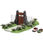 JURASSIC PARK PARK FRONT GATE NANO SCENE DIORAMA - immagine 2