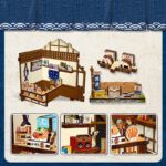 Miniature House Model Kit Fukuoka Mentaiko Kitchen 11 x 9 cm - immagine 4