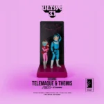 ULYSSE 31 TELEMACHUS & THEMIS COSMIC VERSION NEON FIGURE - immagine 2