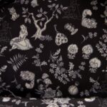 Alice in Wonderland Embroidered Floral Mini Backpack - immagine 4