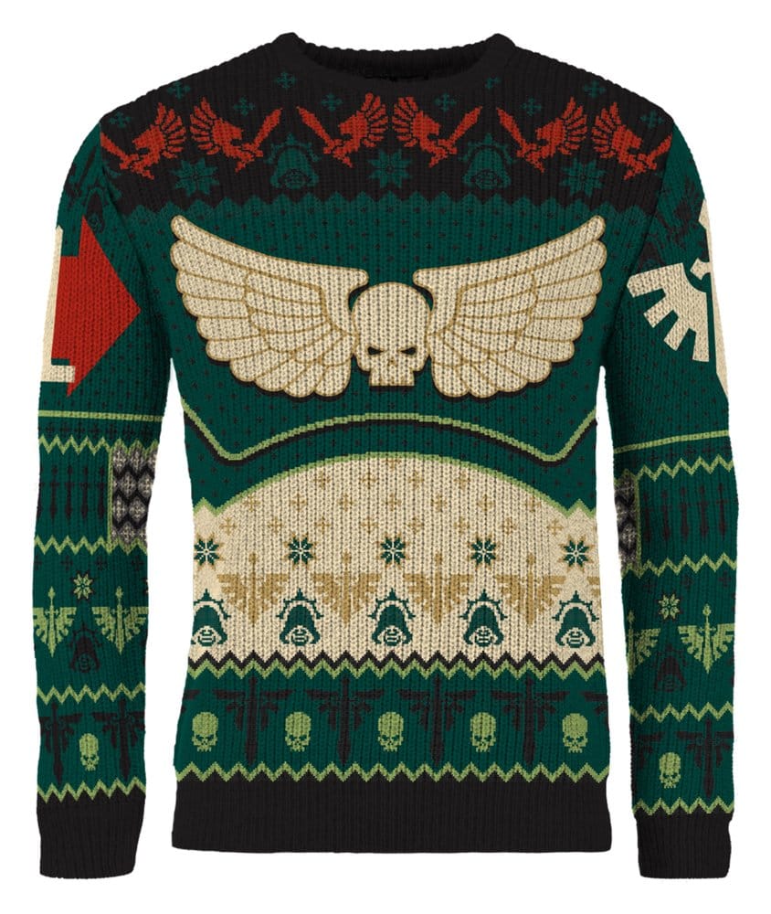 x_aaam-1190567-p Warhammer 40,000 Christmas Sweater Dark Angels - immagine 1