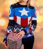 Captain America Christmas Sweater - immagine 2