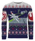 Star Wars Christmas Sweater X-Wing v TIE Fighter