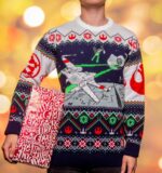 Star Wars Christmas Sweater X-Wing v TIE Fighter - immagine 2