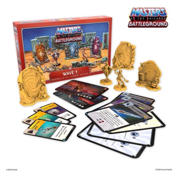 Masters of the Universe: Battleground Miniatures Game Wave 1: Masters of the Universe Faction *Italian Version*