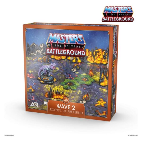 Masters of the Universe: Battleground Miniatures Game Wave 2: Legends of Preternia *Spanish Version*