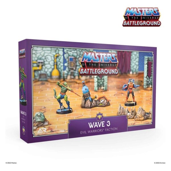 Masters of the Universe: Battleground Miniatures Game Wave 3: Evil Warriors Faction *Spanish Version*