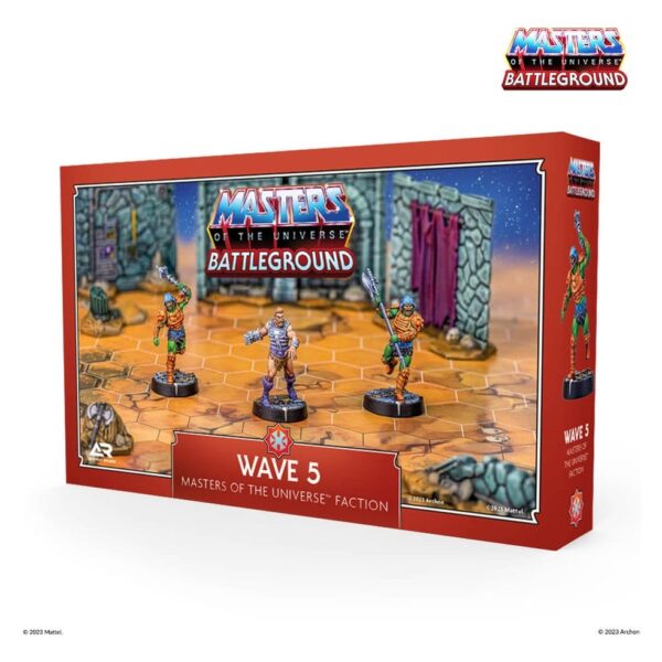 Masters of the Universe: Battleground Miniatures Game Wave 5: Masters of the Universe Faction *French Version*