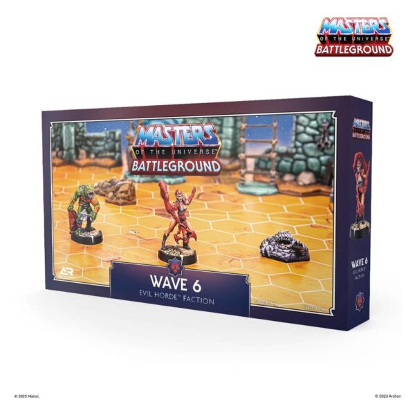 Masters of the Universe: Battleground Miniatures Game Wave 6: Evil Horde faction *Spanish Version*
