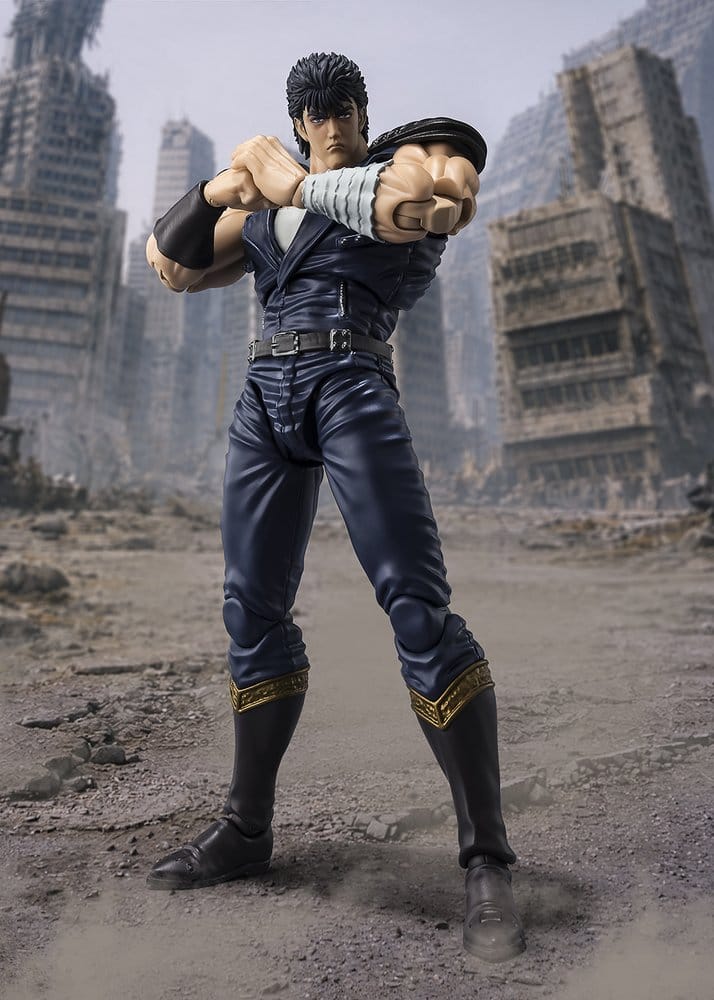 x_btn72131 Fist of the North Star S.H.Figuarts Action Figure Kenshiro 17 cm - immagine 1