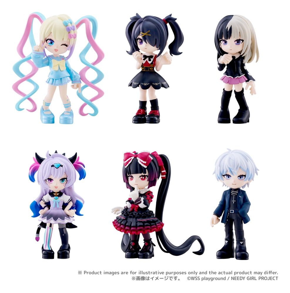 x_buro48655 Needy Girl Overdose PalVerse Mini Figures Blind Box Display (6) - immagine 1