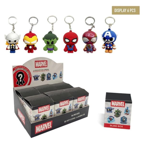 Marvel Avengers Keychain Blind Box Display (6)