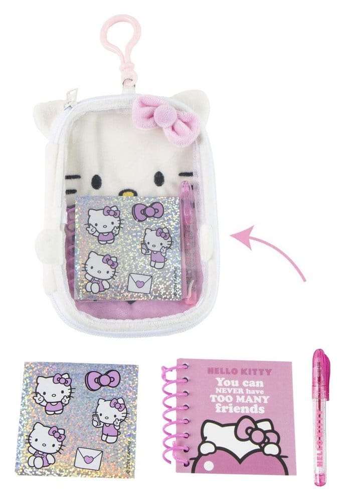 x_cer2700002350 Sanrio Plush Stationery Set Hello Kitty - immagine 1
