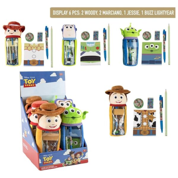 Disney Plush Pencil Case with Accessories Toy Story Display (6)