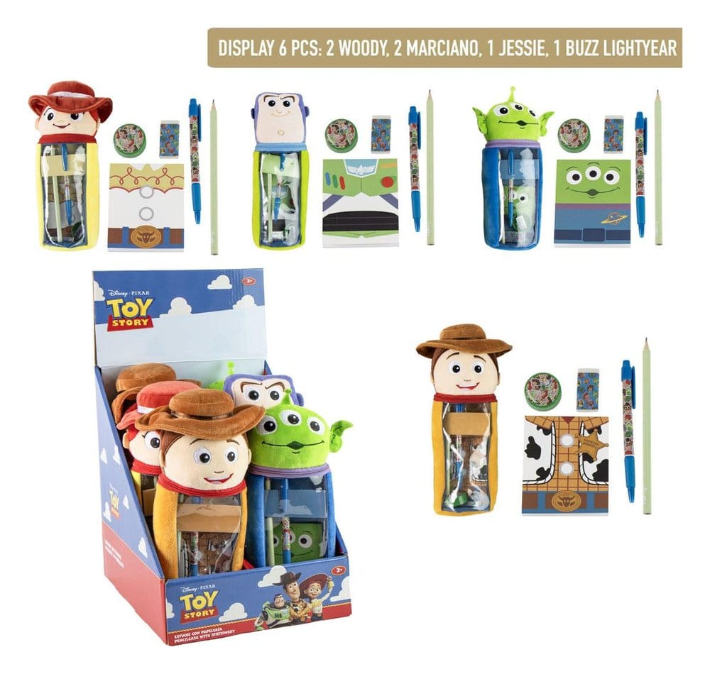 x_cer2700002354 Disney Plush Pencil Case with Accessories Toy Story Display (6) - immagine 1