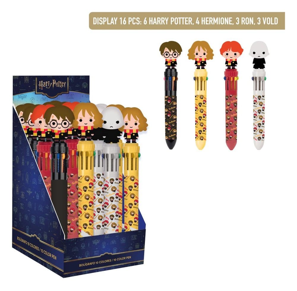 x_cer2700002381 Harry Potter Multicoloured ball pen Display (16) - immagine 1
