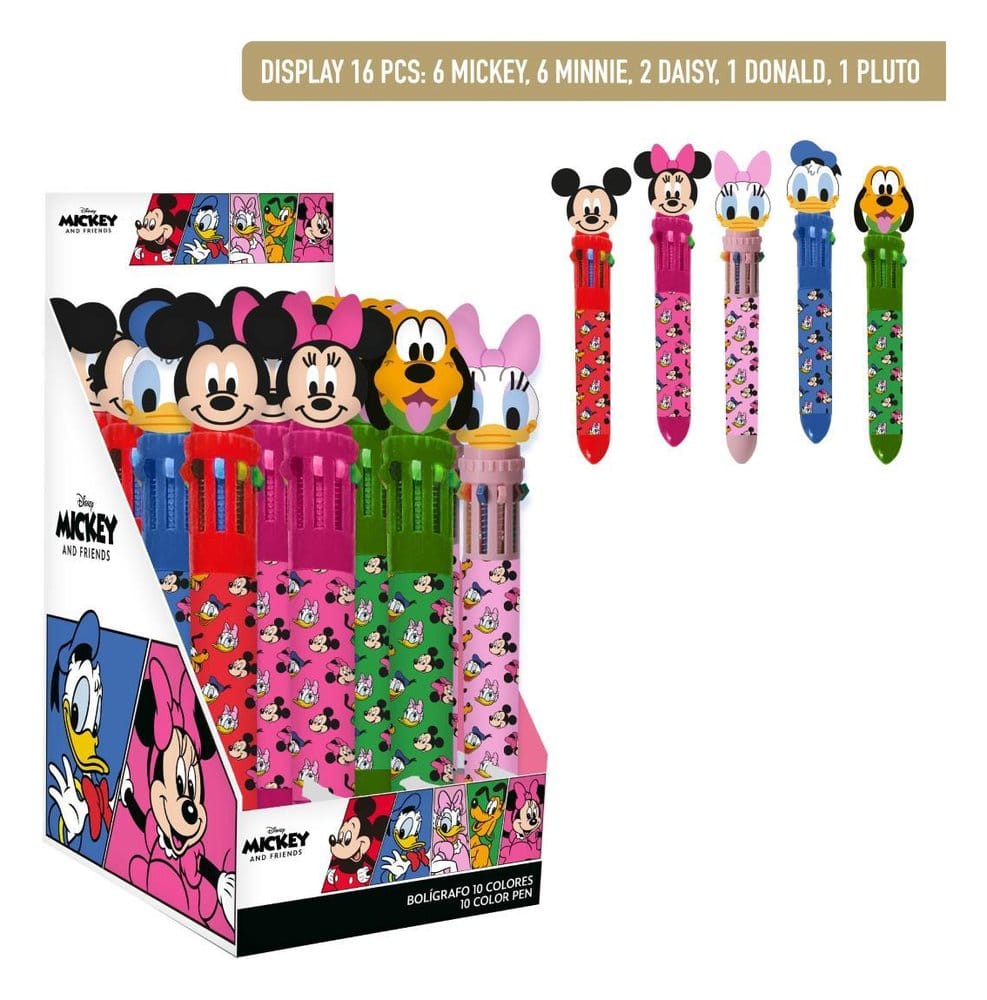 x_cer2700002384 Disney Multicoloured ball pen Display (16) - immagine 1