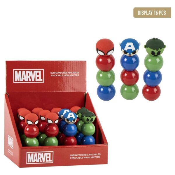 Marvel Stackable Highlighters Display (16)
