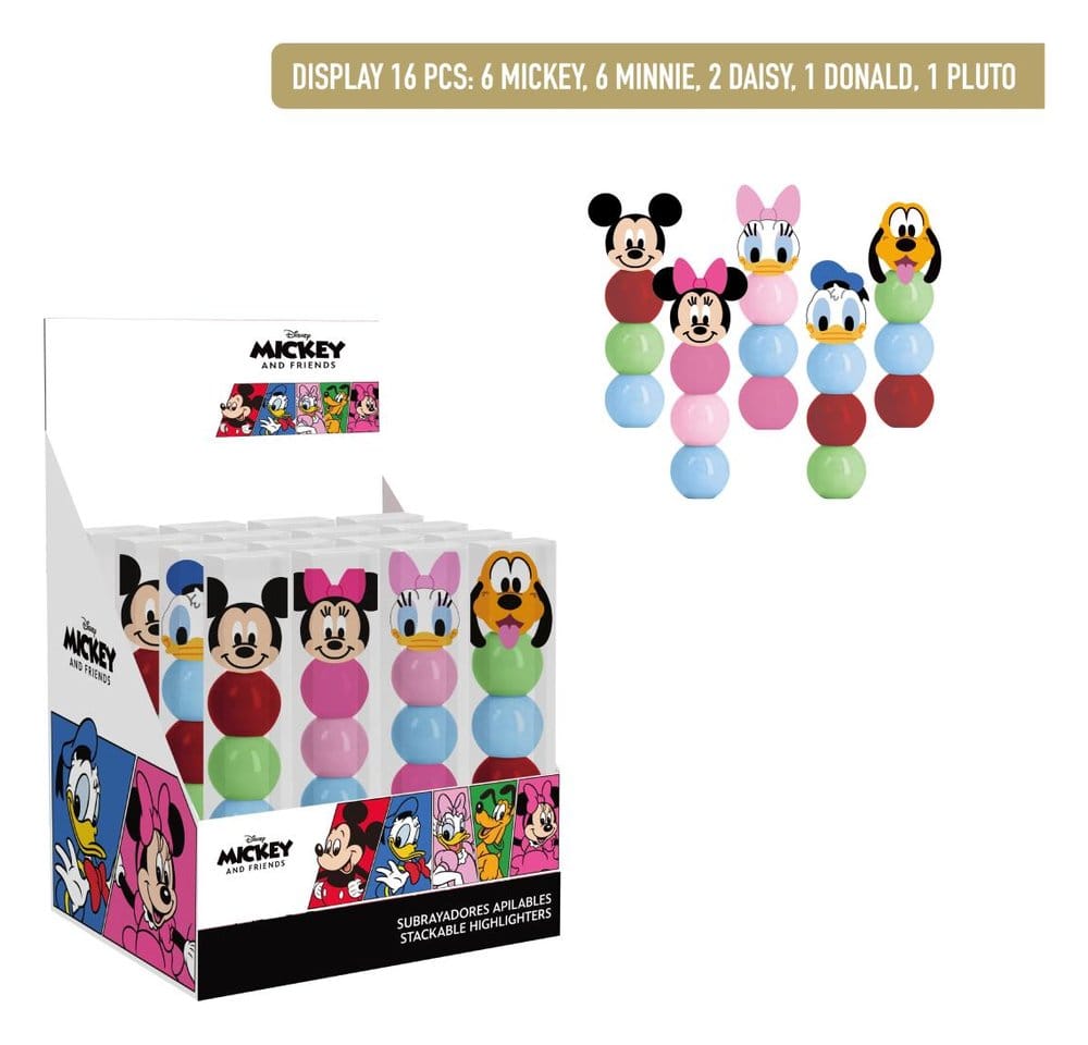 x_cer2700002401 Disney Stackable Highlighters Display (16) - immagine 1
