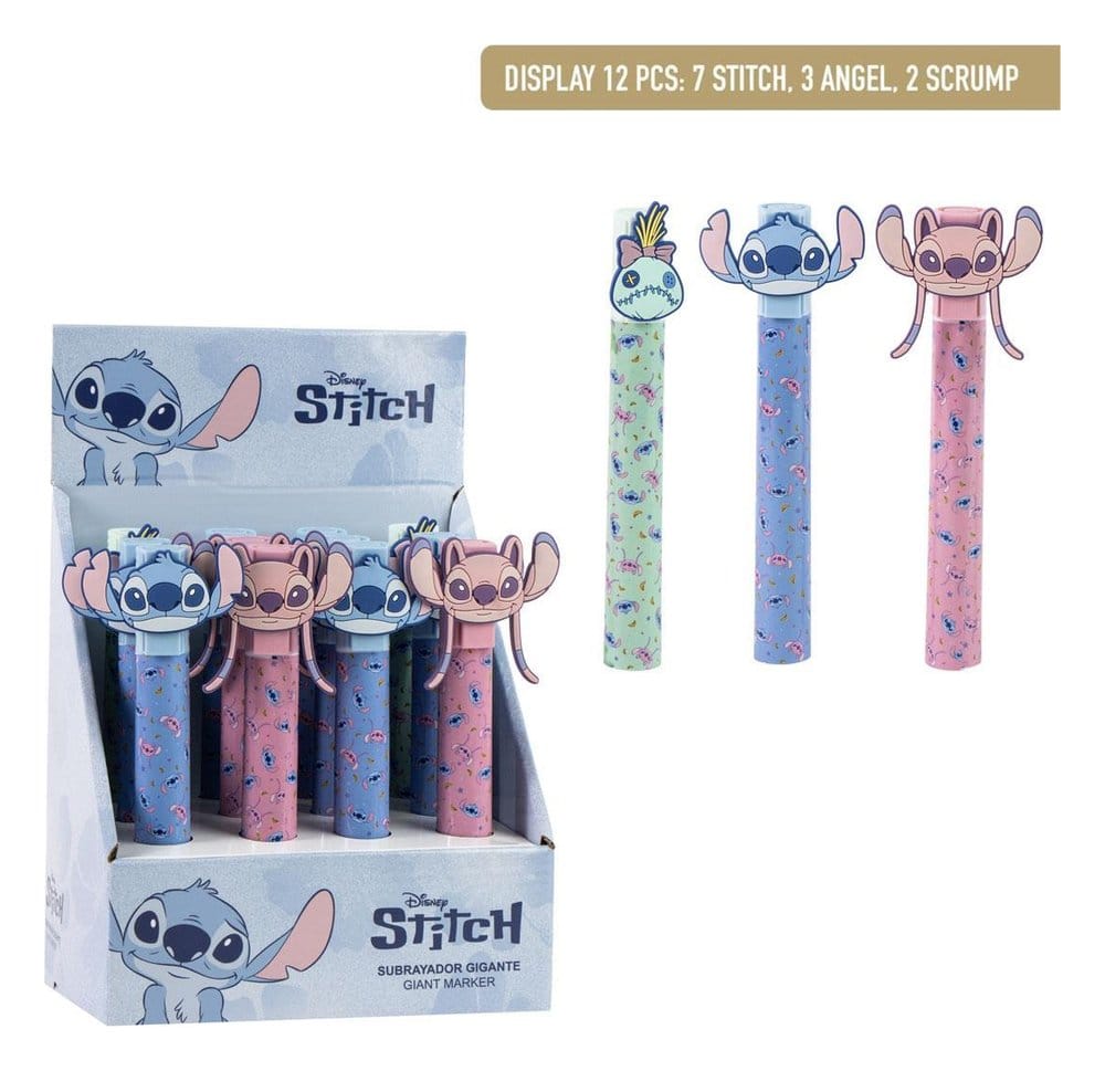 x_cer2700002407 Disney Large Highlighter Display (12) Stitch - immagine 1