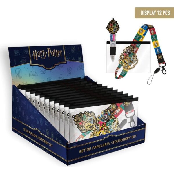 Harry Potter Stationery Set with Pendant Display (12)