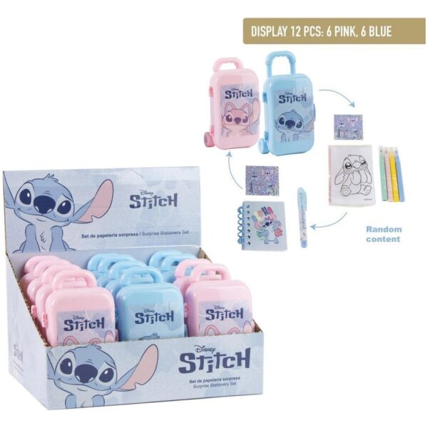 Disney Stationery Set Stitch Blind Box Display (12)