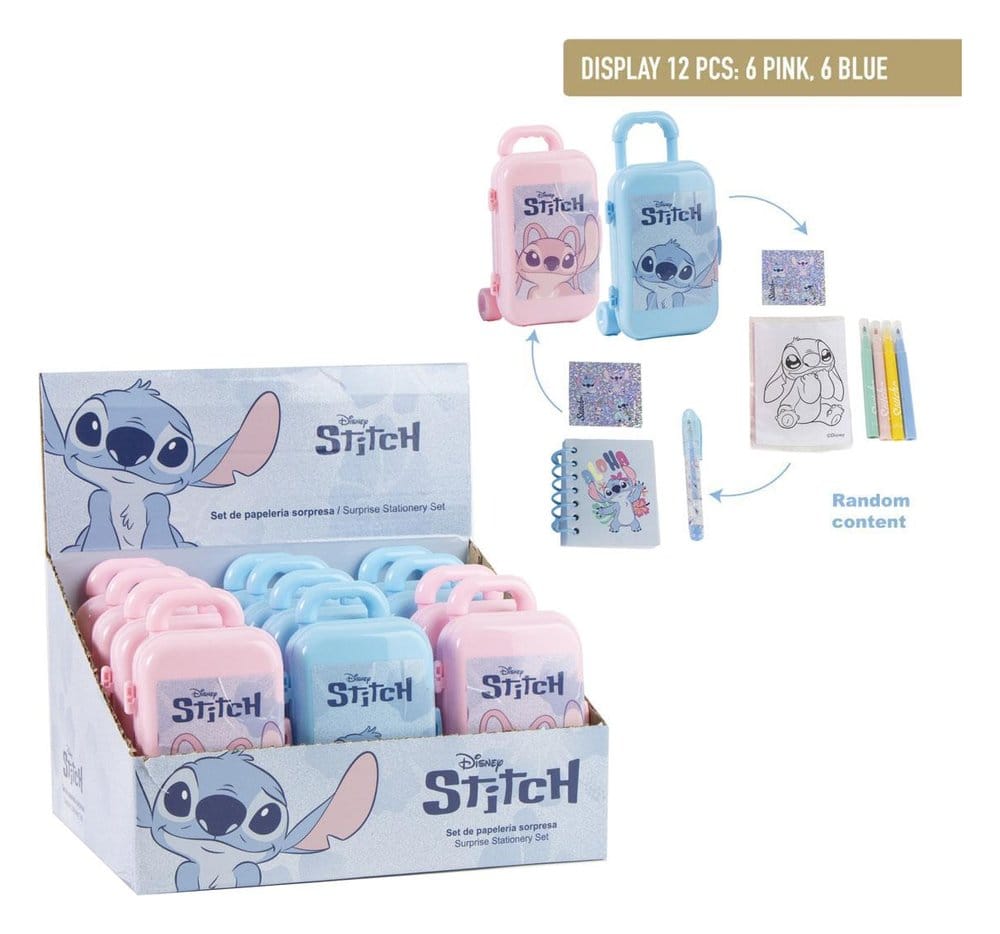 x_cer2700002427 Disney Stationery Set Stitch Blind Box Display (12) - immagine 1