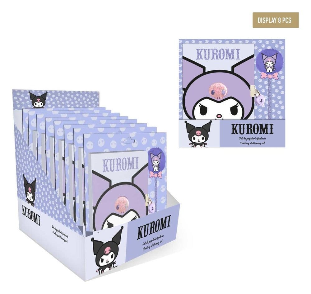 x_cer2700002430 Sanrio Fantasy Stationery Set Hello Kitty Purple Display (8) - immagine 1