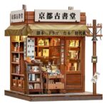 Miniature House Model Kit Antique Bookery of Kyoto 18 x 15 cm - immagine 4