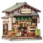 Miniature House Model Kit Kyoto Matcha Cottage 11 x 9 cm