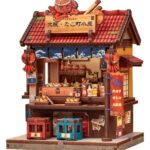 Miniature House Model Kit Osaka Takoyaki 12 x 9 cm