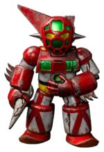 Shin Getter Robo vs Neo Getter Robo Chibi Creature Vinyl Figure First Getter Robo-1 (The Final Battle in New York) 17 cm
