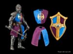 Mythic Legions: Reinforcement 3 Action Figure Accessory Convocation of Bassylia Tunic Set - immagine 3